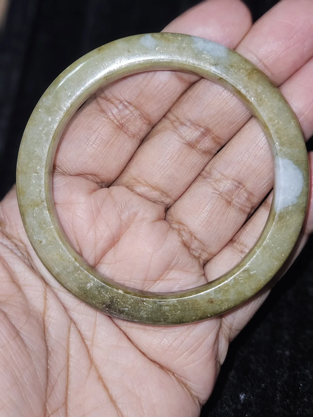 Green Jade Bangle Bracelet - Women Jewelery